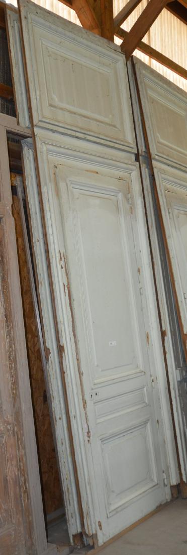 2 Large Architectural Doors with Paneled Transom (1 of 1)