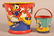 Mickey Mouse and Donald Duck Tin Lithograph Sand Pails - 2