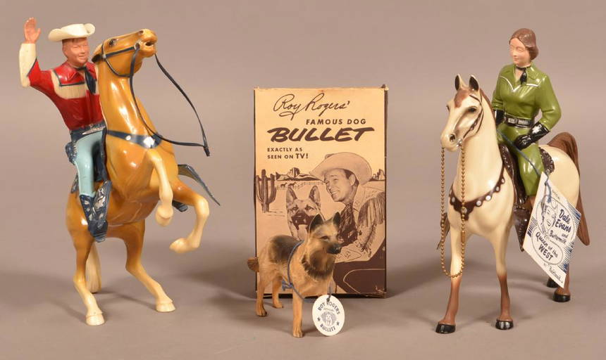 Hartland Plastic Roy Rogers And Dale
