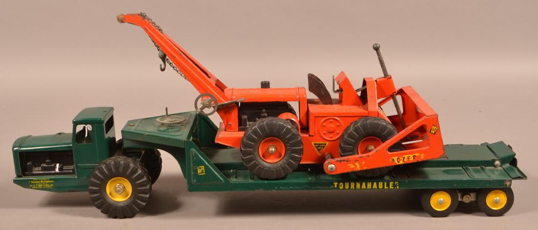 Nylint Painted Pressed Steel Construction Set. (1 of 4)