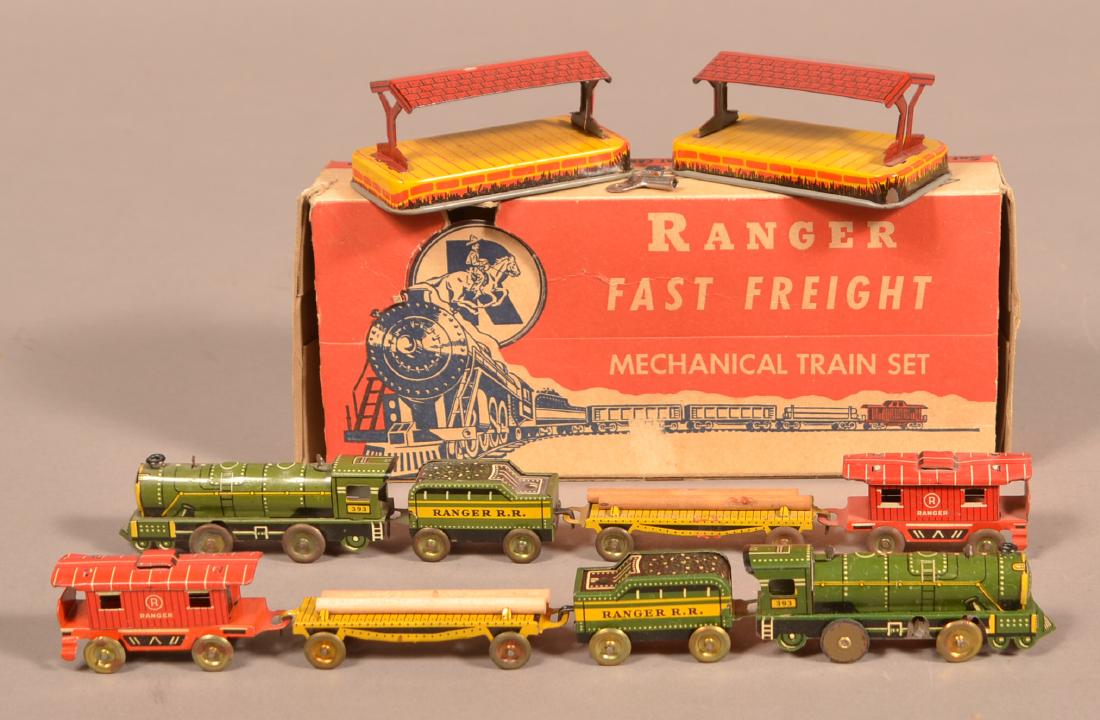 mechanical train set