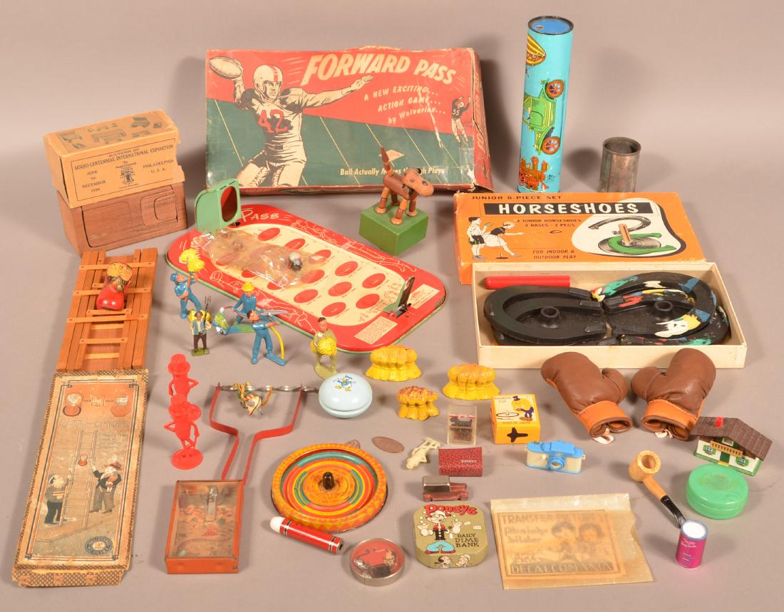 Lot of Various Vintage Toys and Games. (1 of 3)