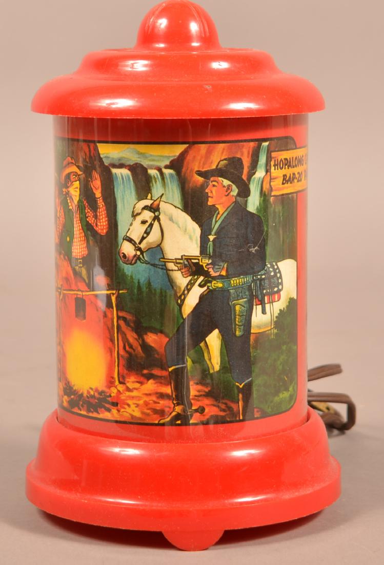 Hopalong Cassidy Bar-20 Ranch Motion Light. (1 of 3)