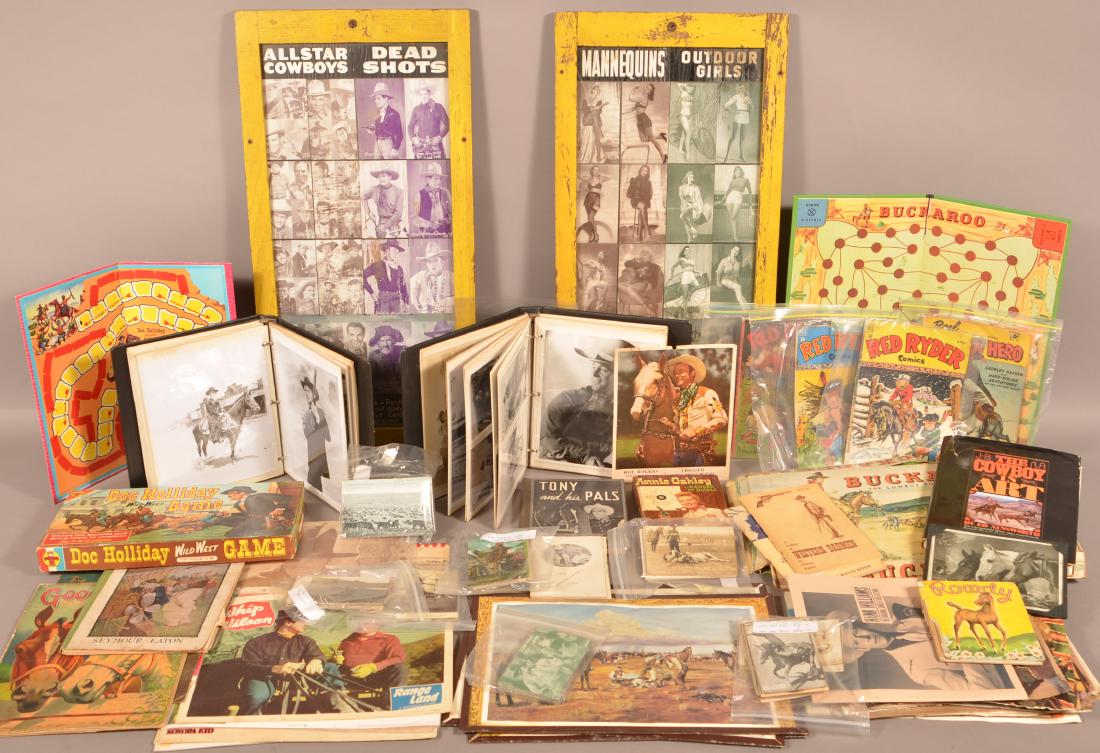 Lot of Vintage Cowboy/Western Related Ephemera. (1 of 9)