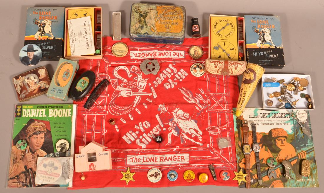 Lot of Vintage Cowboy Related Items. (1 of 3)