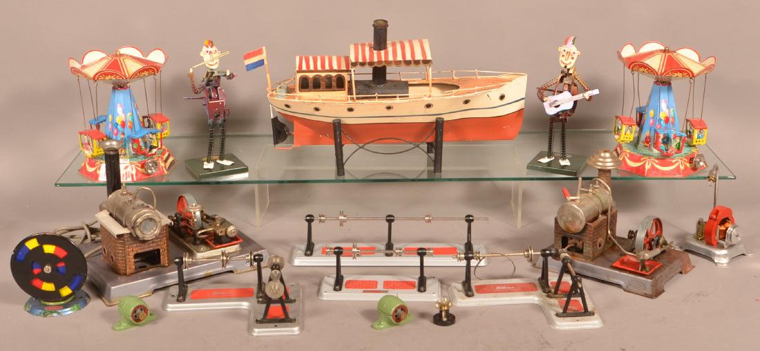 Group of Steam Engine Toys and Accessories. (1 of 2)