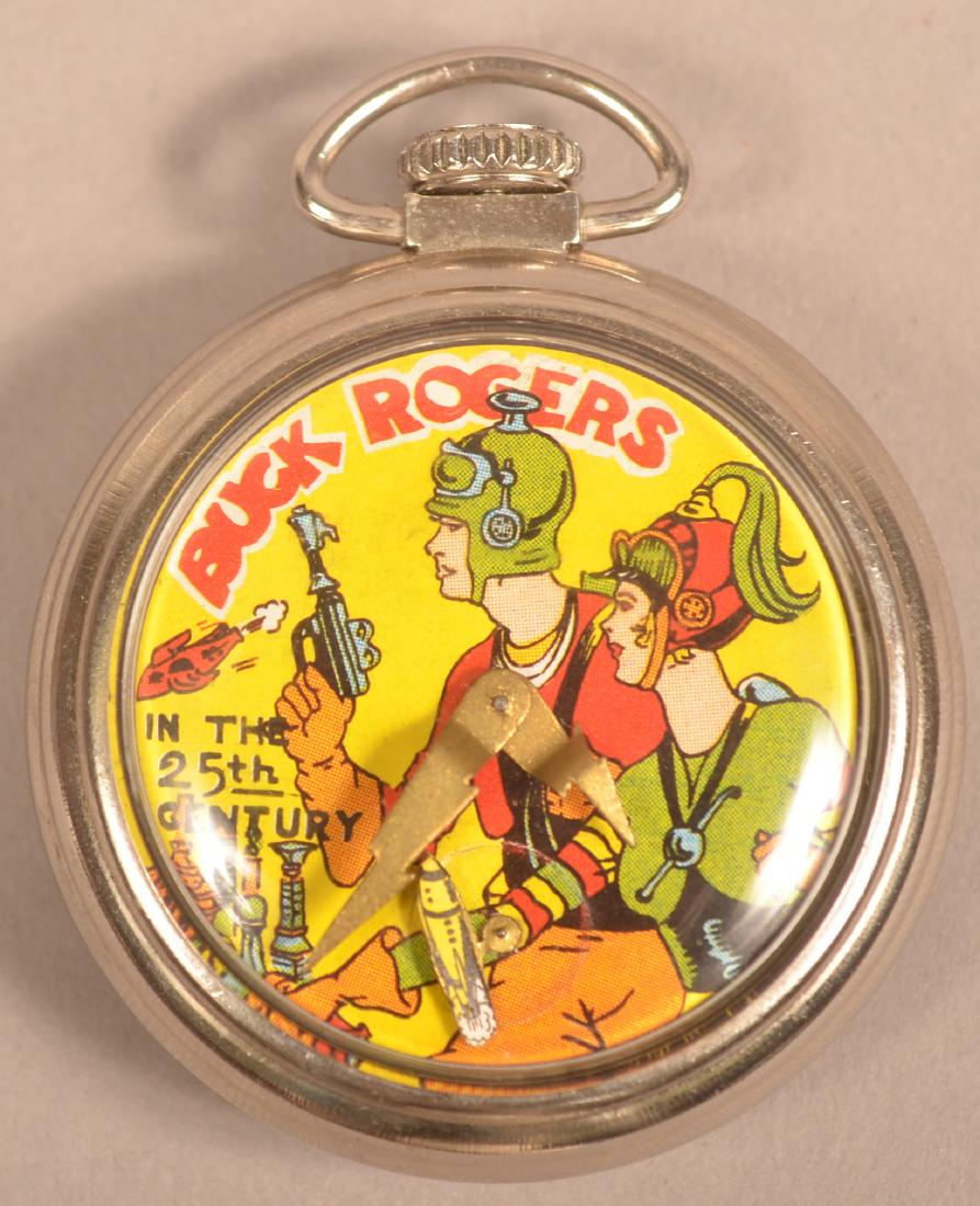 Vintage Buck Rogers Revival Pocket Watch. (1 of 3)