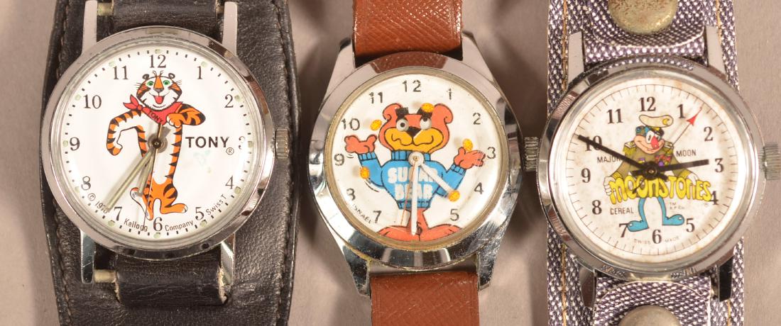 Three Vintage Advertising Character Wrist Watches. (1 of 3)