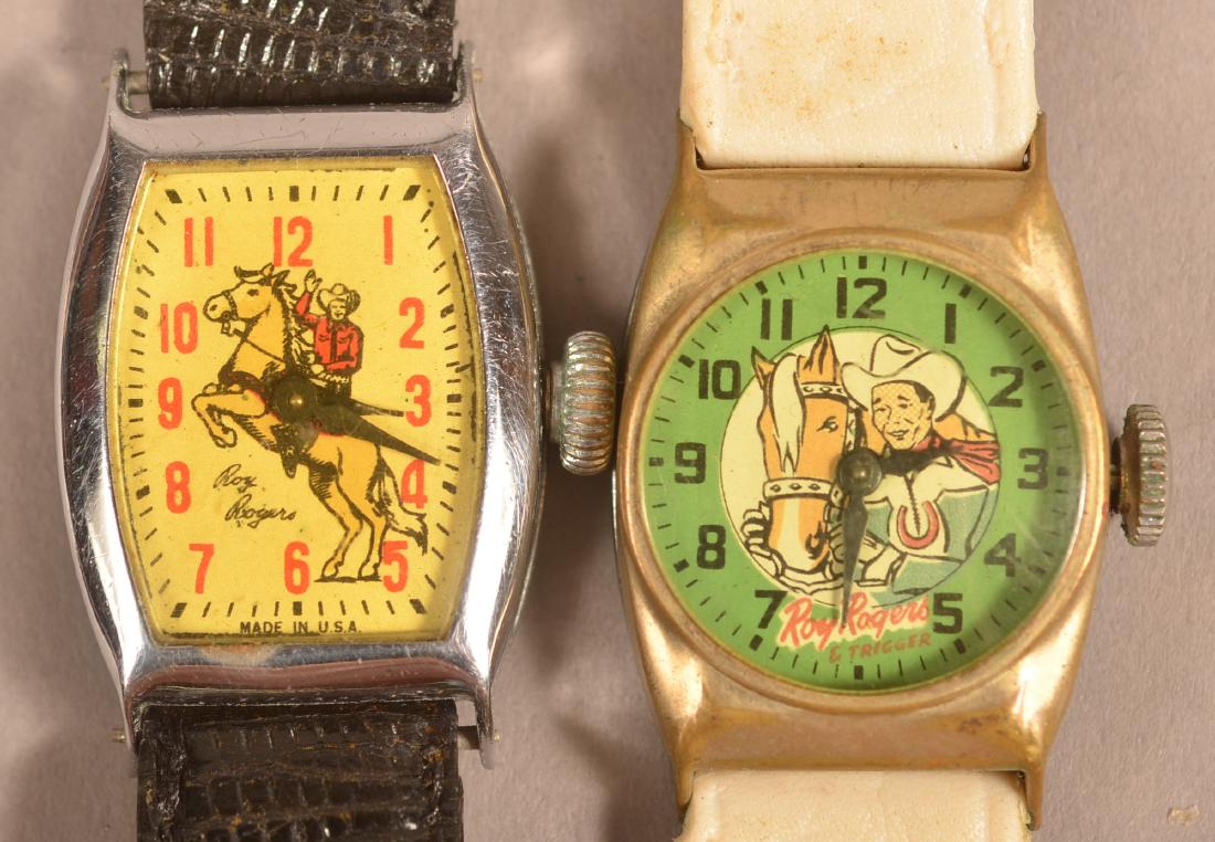 Two Vintage Roy Rogers Character Wrist Watches. (1 of 3)