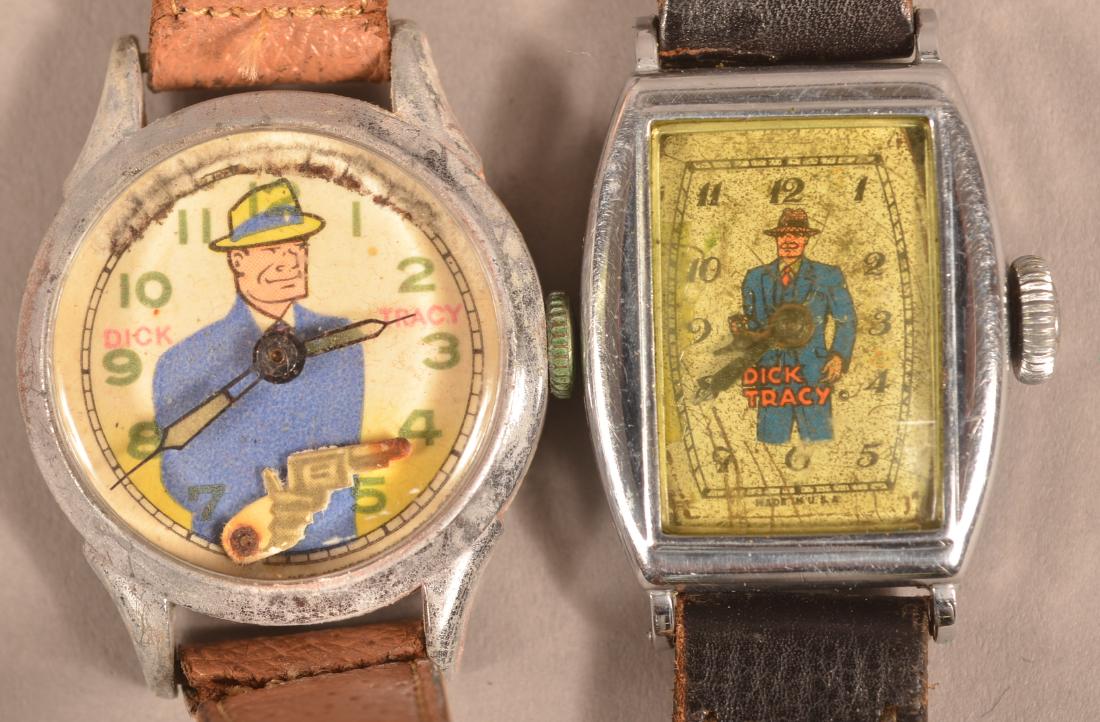 Two Various Dick Tracy Character Wrist Watches. (1 of 3)