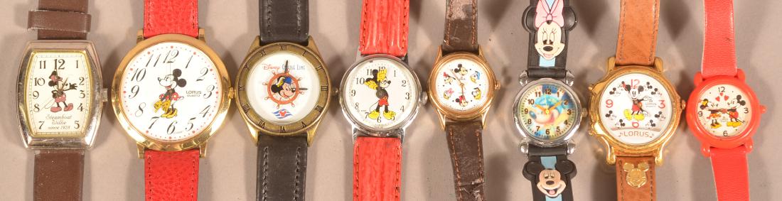 8 Modern Mickey Mouse Character Wrist Watches. (1 of 3)