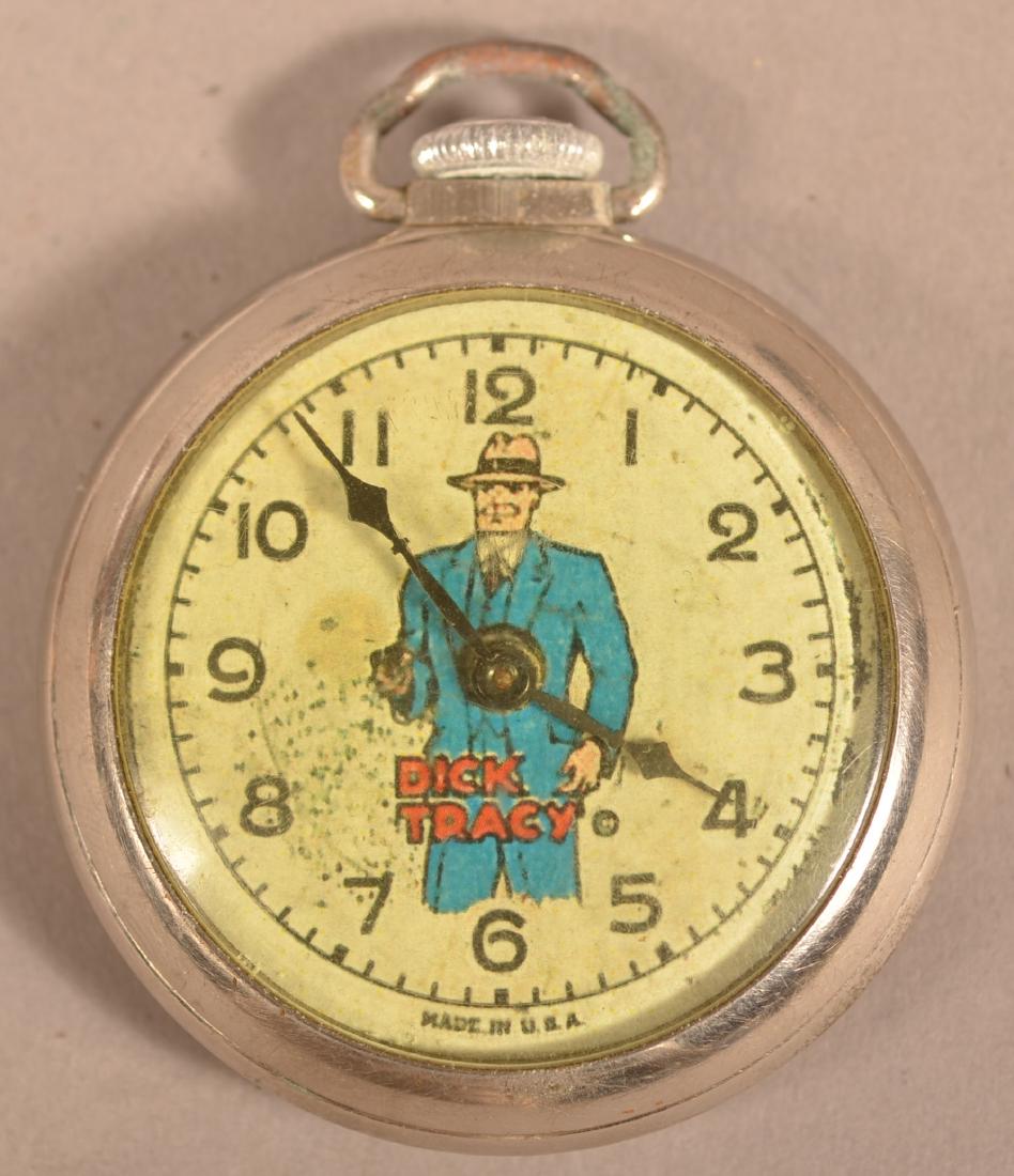 Vintage Ingraham Dick Tracy Pocket Watch. (1 of 3)