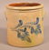 D.P. Shenfelder Two Gallon Crock with Floral