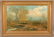 1902 Christopher Shearer Oil on Canvas Landscape.