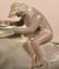Copper & Zinc Dimensional Horse & Jockey Weathervane - 7