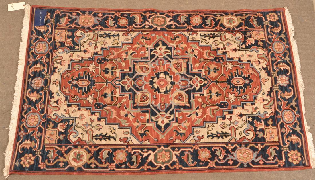 Ralph Lauren Oriental Style Center Medallion Area Rug.: Ralph Lauren Oriental Style Center Medallion Area Rug. 3'9" x 6'. Condition: Good.