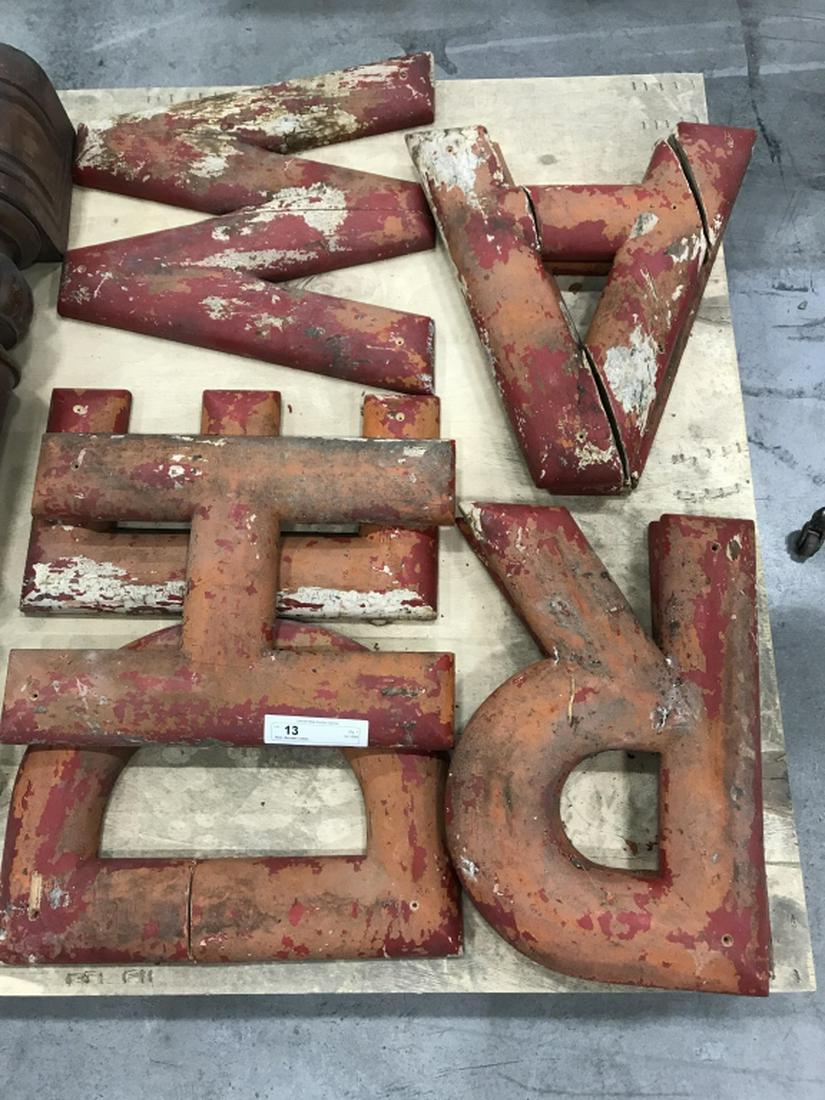 Misc. Wooden Letters (1 of 6)