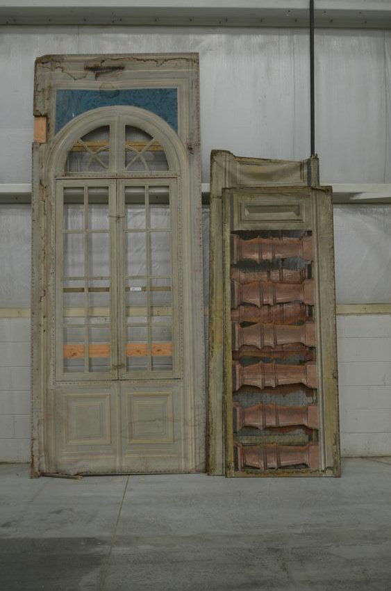 Canvas And Wood Movie Stage Props