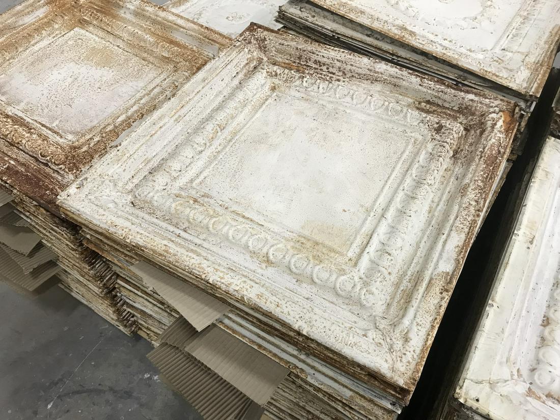 10 Pressed Tin Ceiling Tiles (1 of 1)