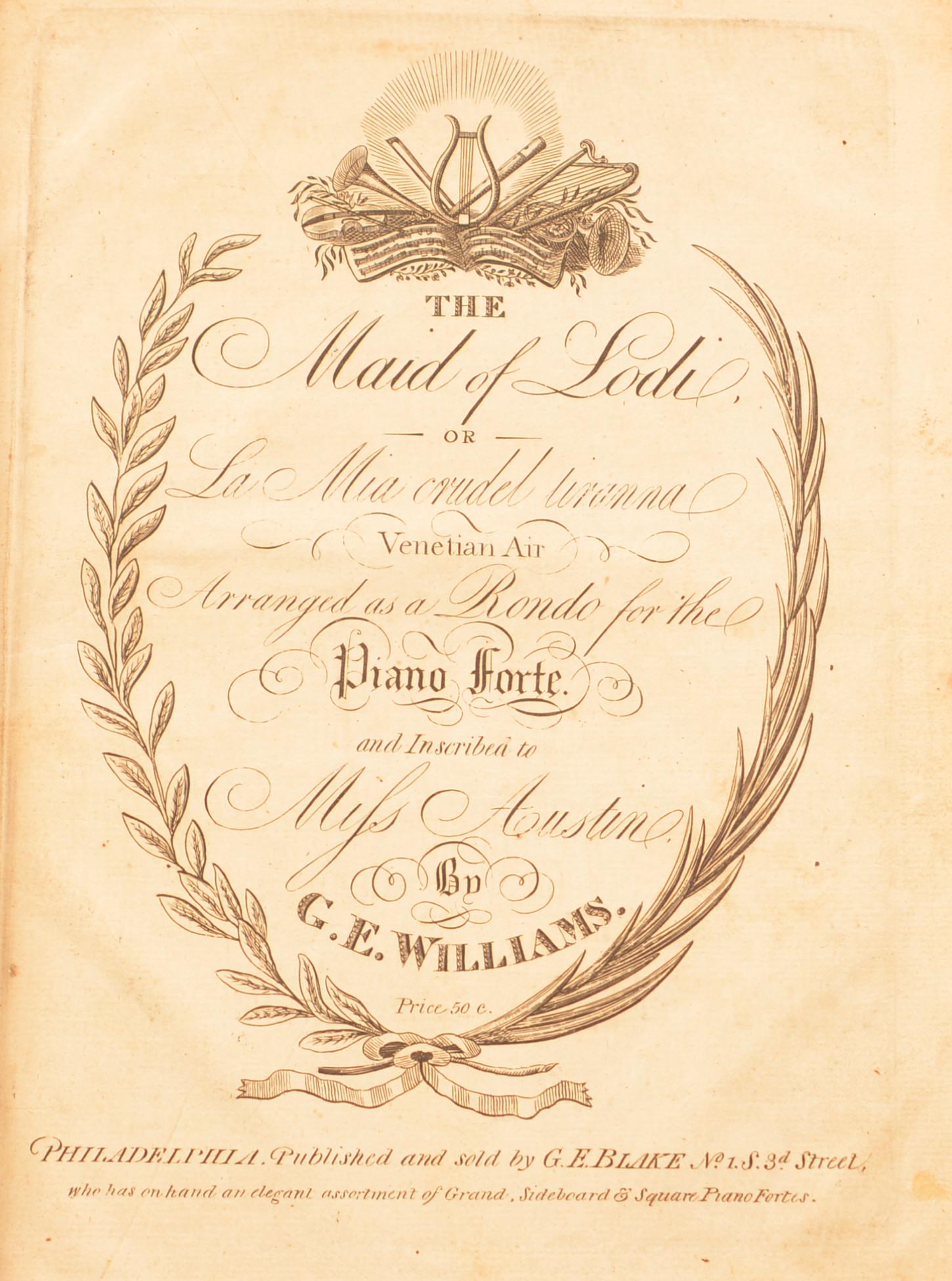Early 19th C Bound Vol Engraved Sheet Music.: Early 19th Century Bound Volume Engraved Sheet Music. A rare bound volume of early 19th c engraved sheet music. With handwritten Index. Includes Battle of Trafalgar (with engraved view) published by G
