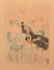 Louis Icart Hand Colored Etching and Aquatint.