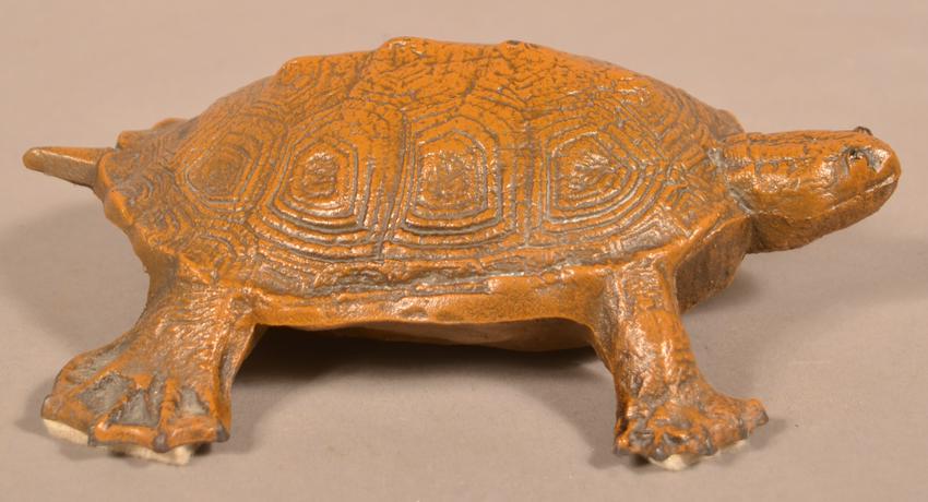 Wilton Cast Iron Turtle Doorstop.: Wilton Cast Iron Turtle Doorstop. 9"l. Condition: Very good with minor wear.
