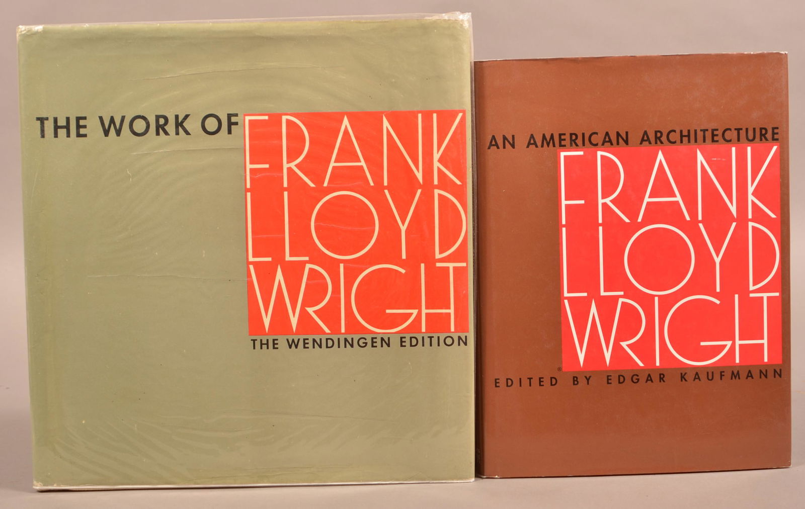 Two Books on Frank Lloyd Wright (1 of 1)