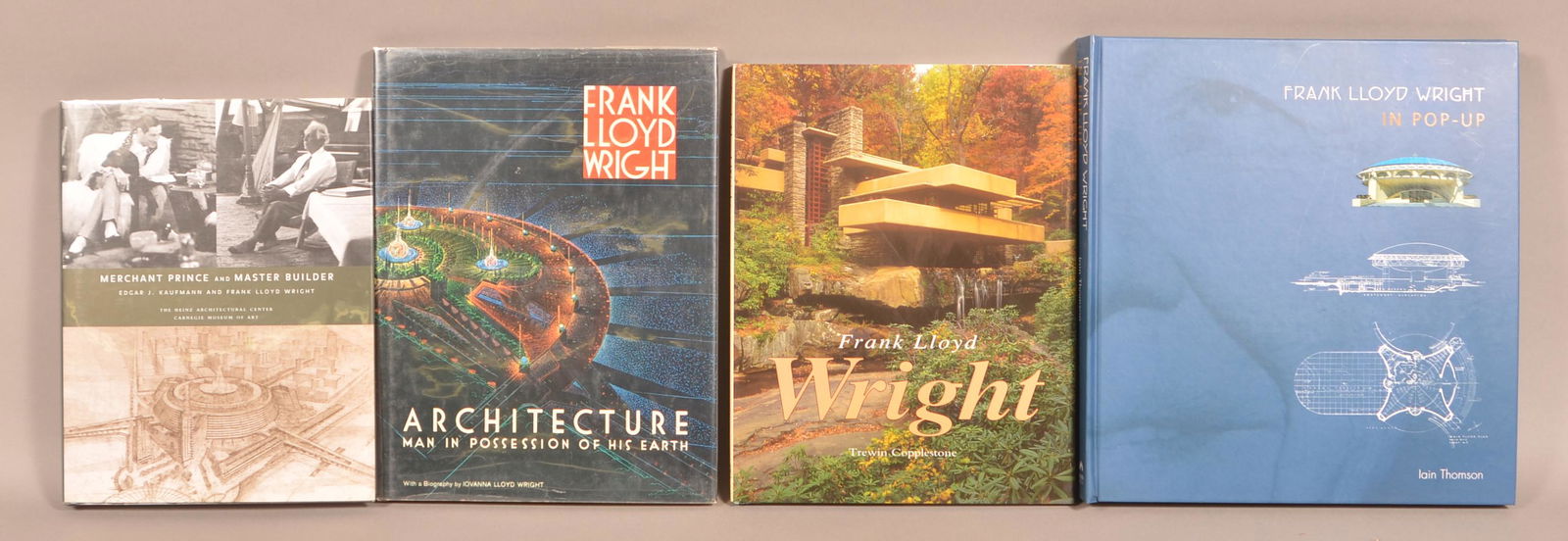 Four Books on Frank Lloyd Wright (1 of 1)