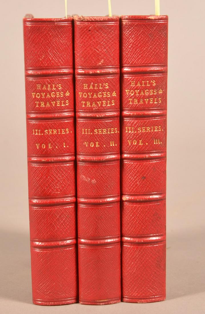 3 Volumes Fragments of Voyages Basil Hall (1 of 4)