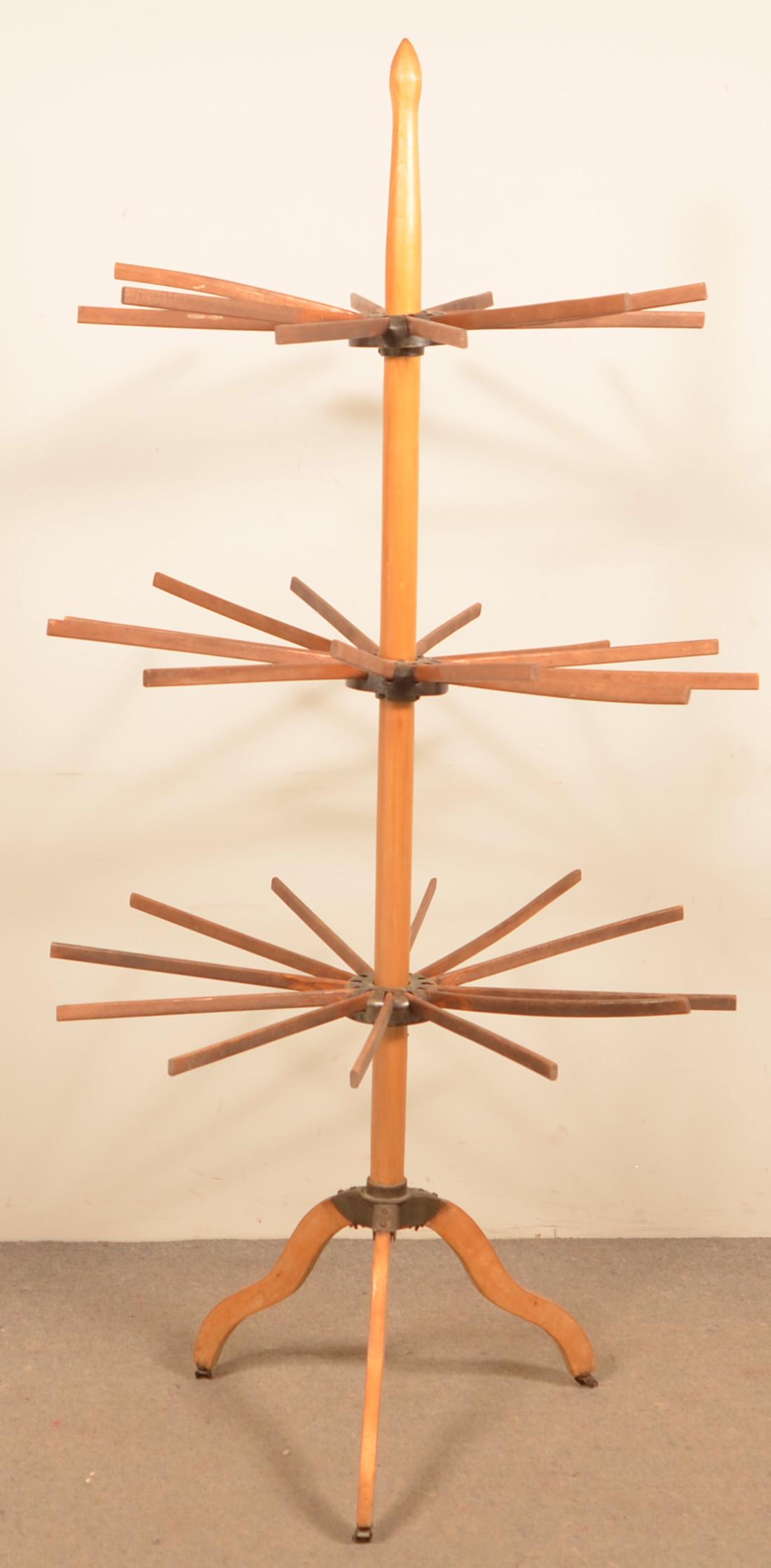 Three Tier Pedestal Drying Rack. (1 of 2)