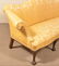 Chippendale Style Camel Back Sofa. - 3