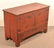 New England Softwood Paint Decorated Blanket Chest. - 2