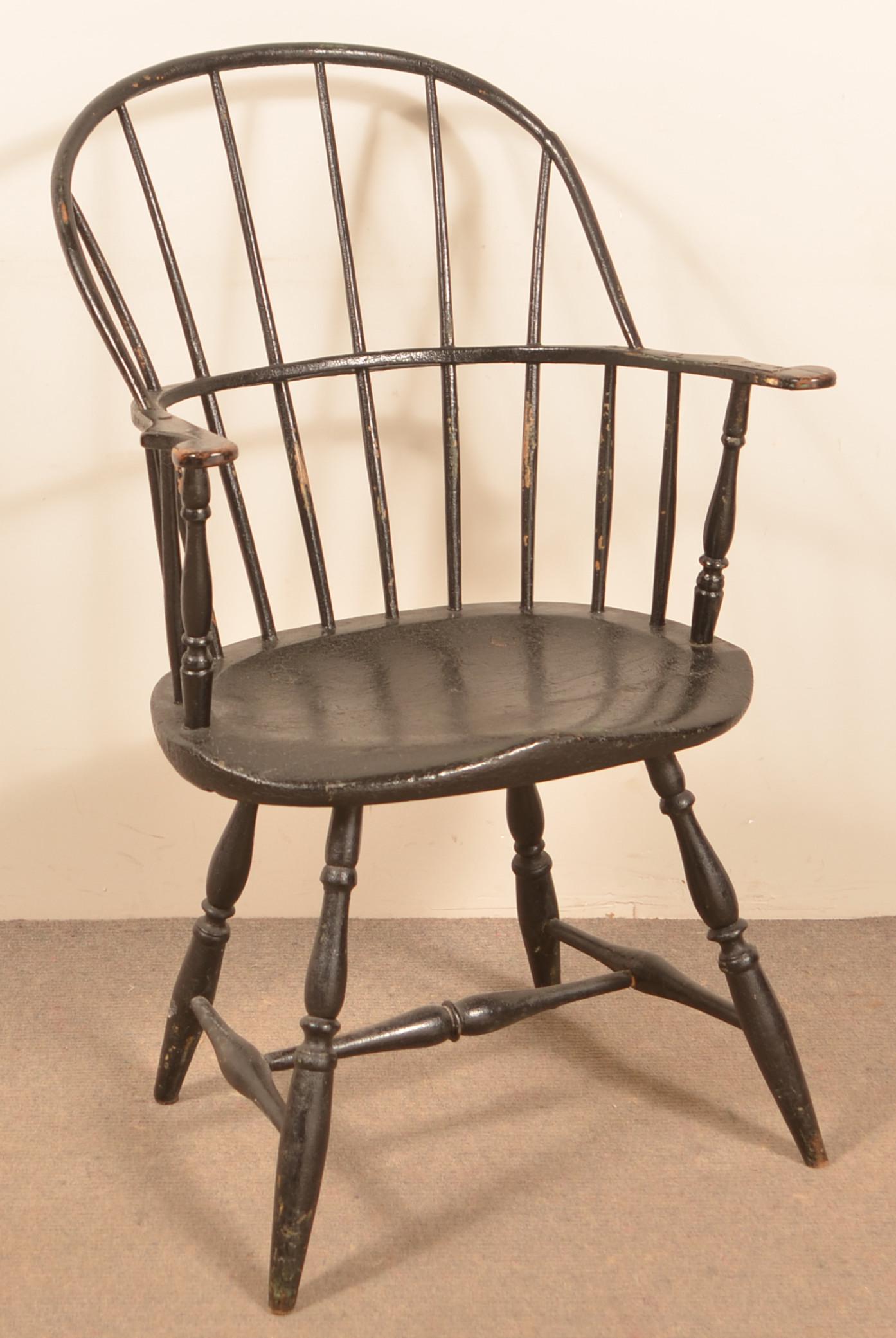 Lancaster County Pennsylvania Windsor Armchair. (1 of 4)