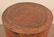 Antique Round Stump Butcher Block Table. - 3
