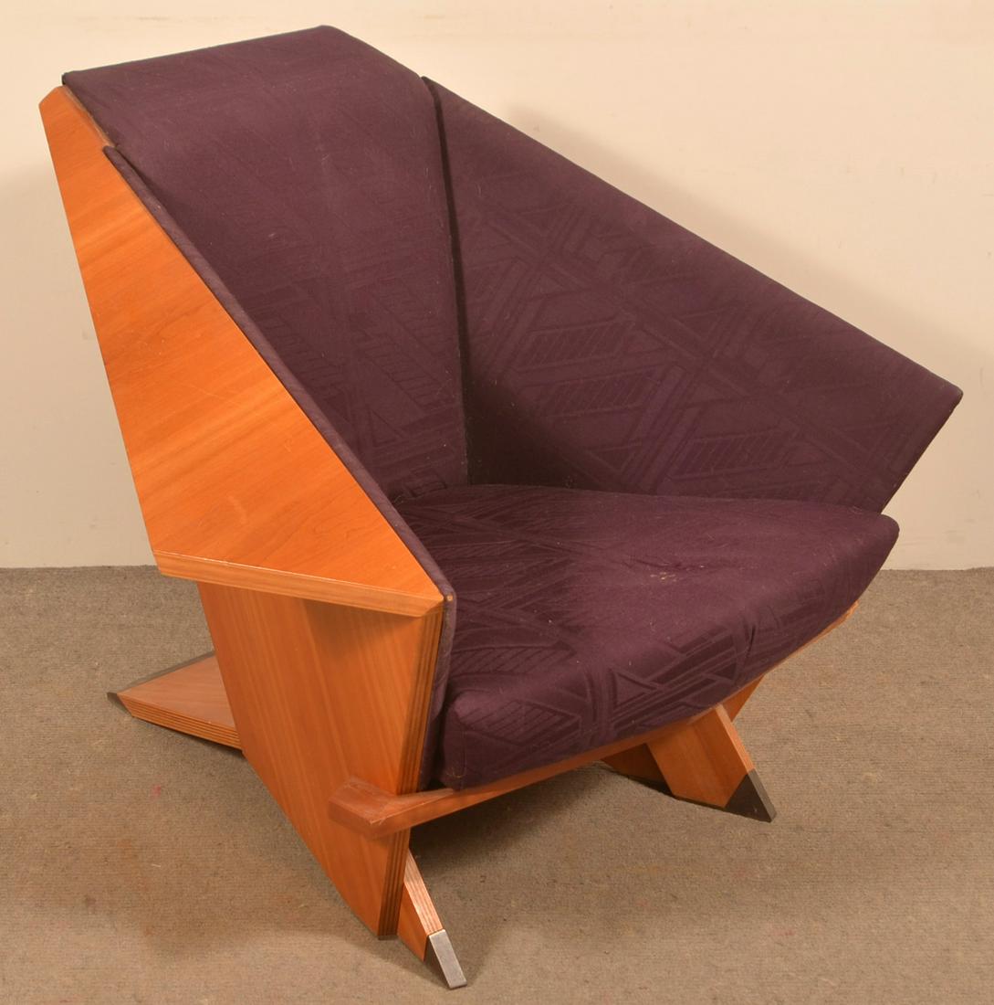 Frank Lloyd Wright Cassina Italian Deco Style Chair. (1 of 7)