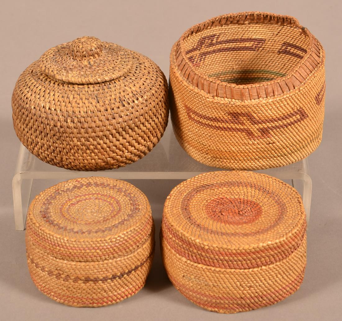 Four Various Native American Baskets. Feb 01, 2020 Conestoga