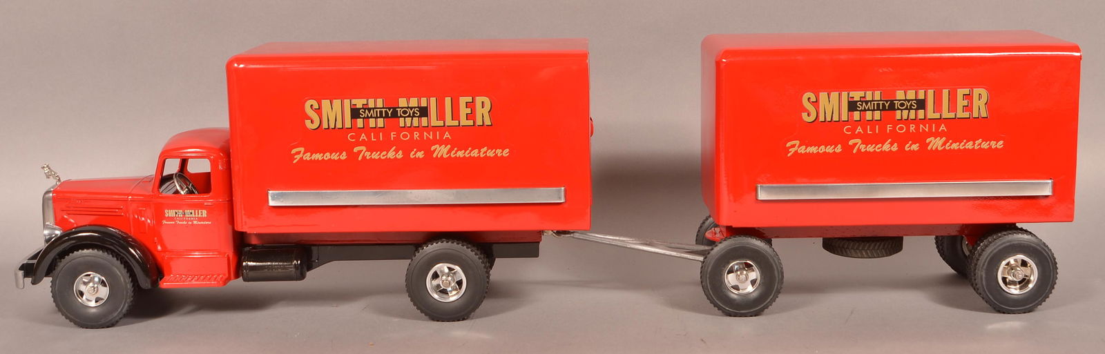 Smith Miller Pressed Steel Moving Van and Trailer. (1 of 5)