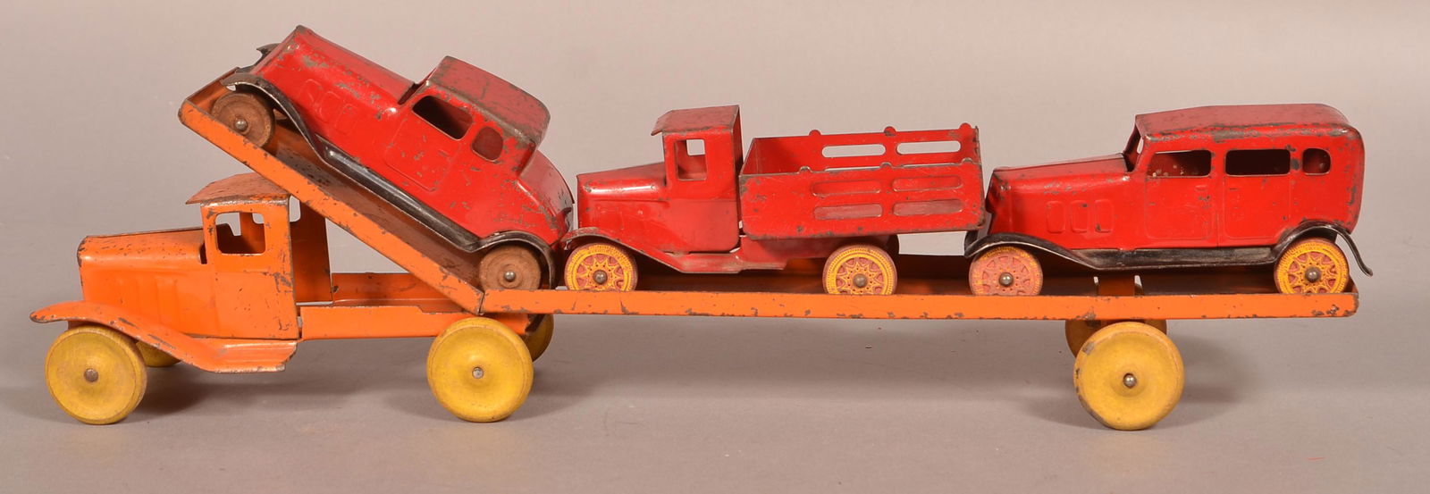 Wyandotte Pressed Steel Car Carrier. (1 of 3)