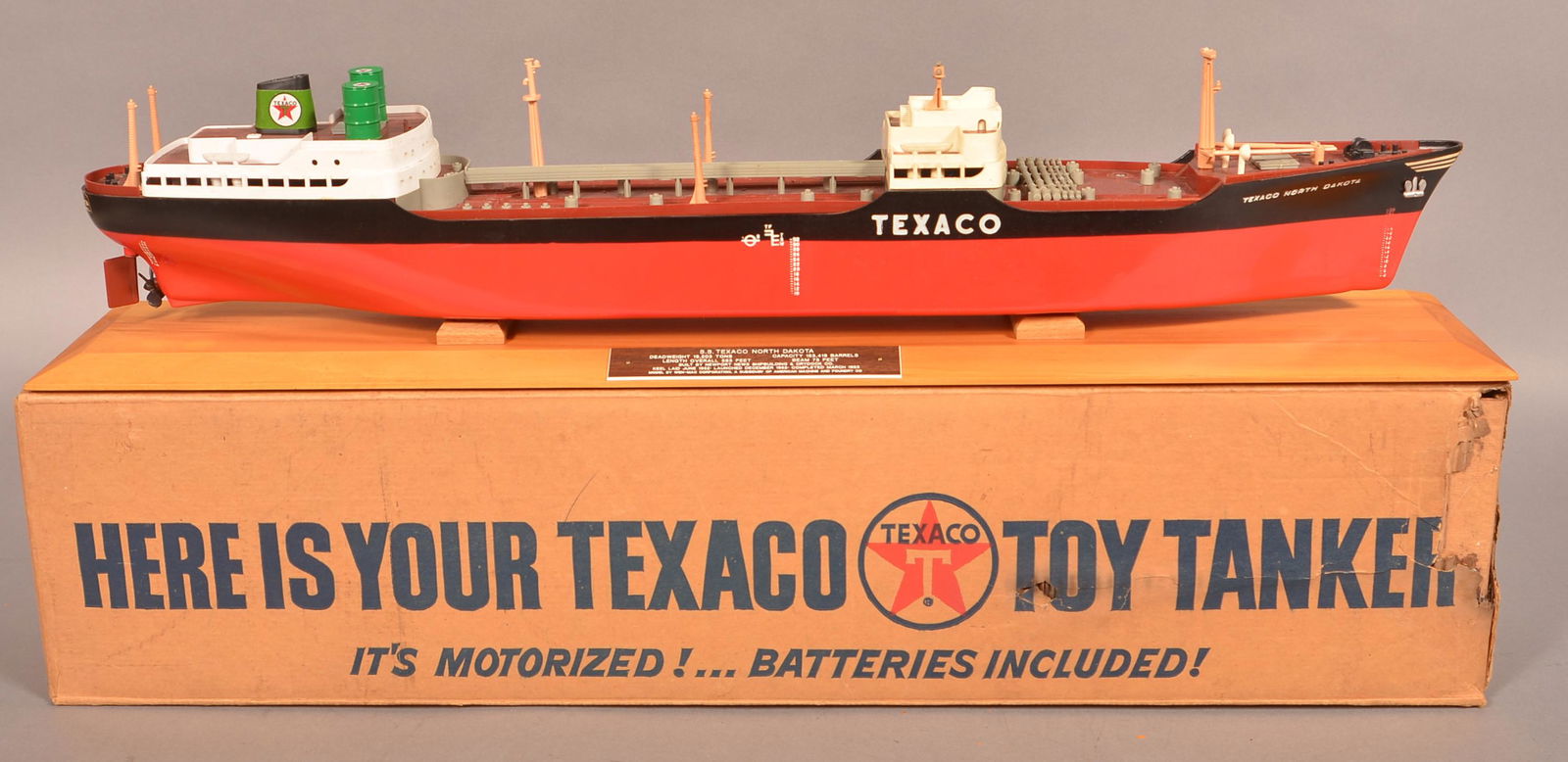 texaco toy tanker ship