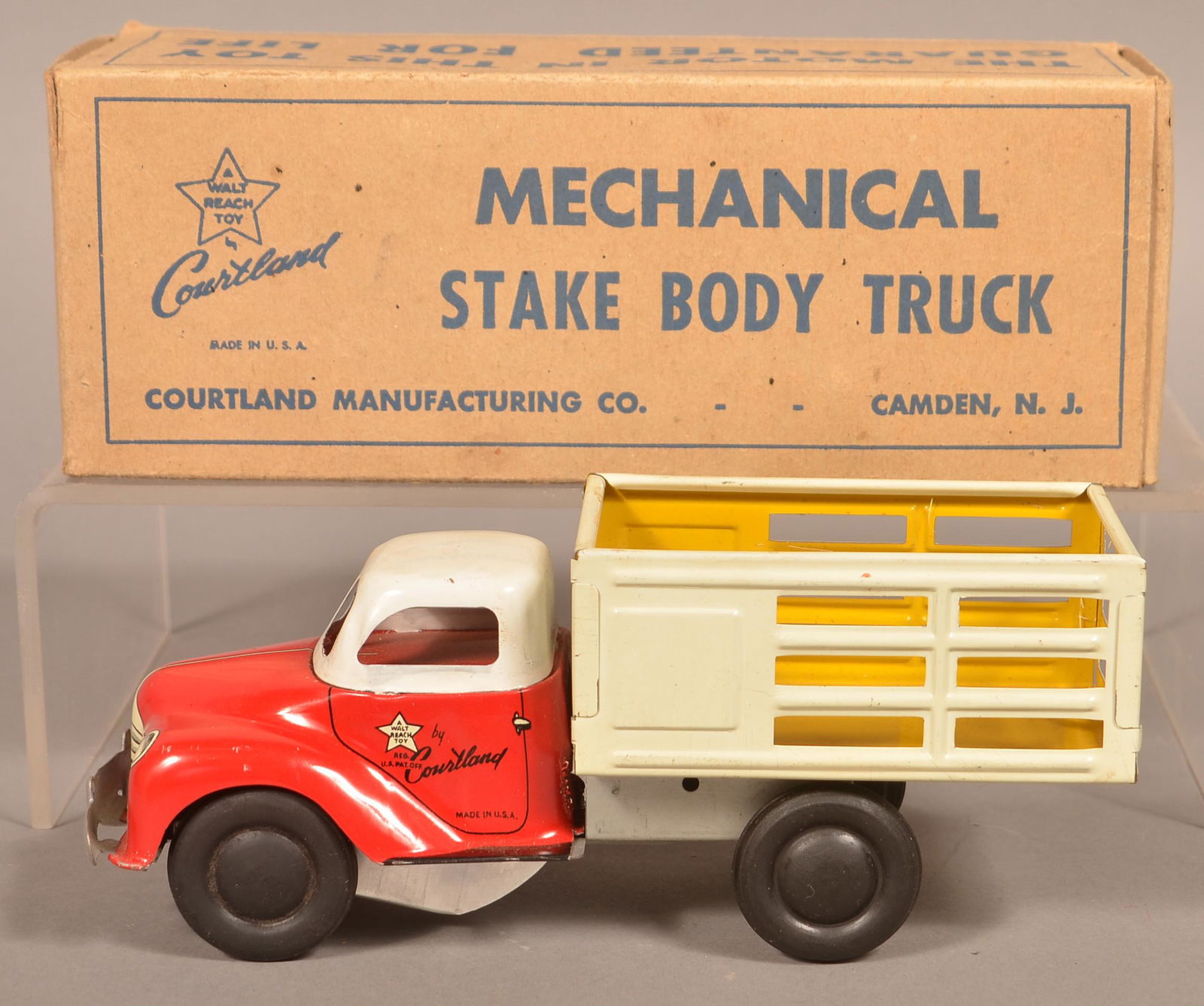 Courtland "Mechanical Stake Body Truck". (1 of 3)