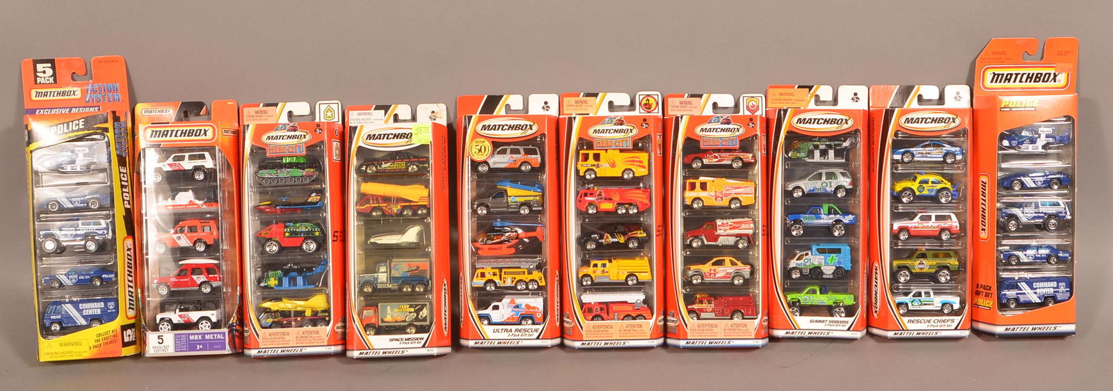 Lot of 50 Matchbox Vehicles in Boxes. (1 of 1)