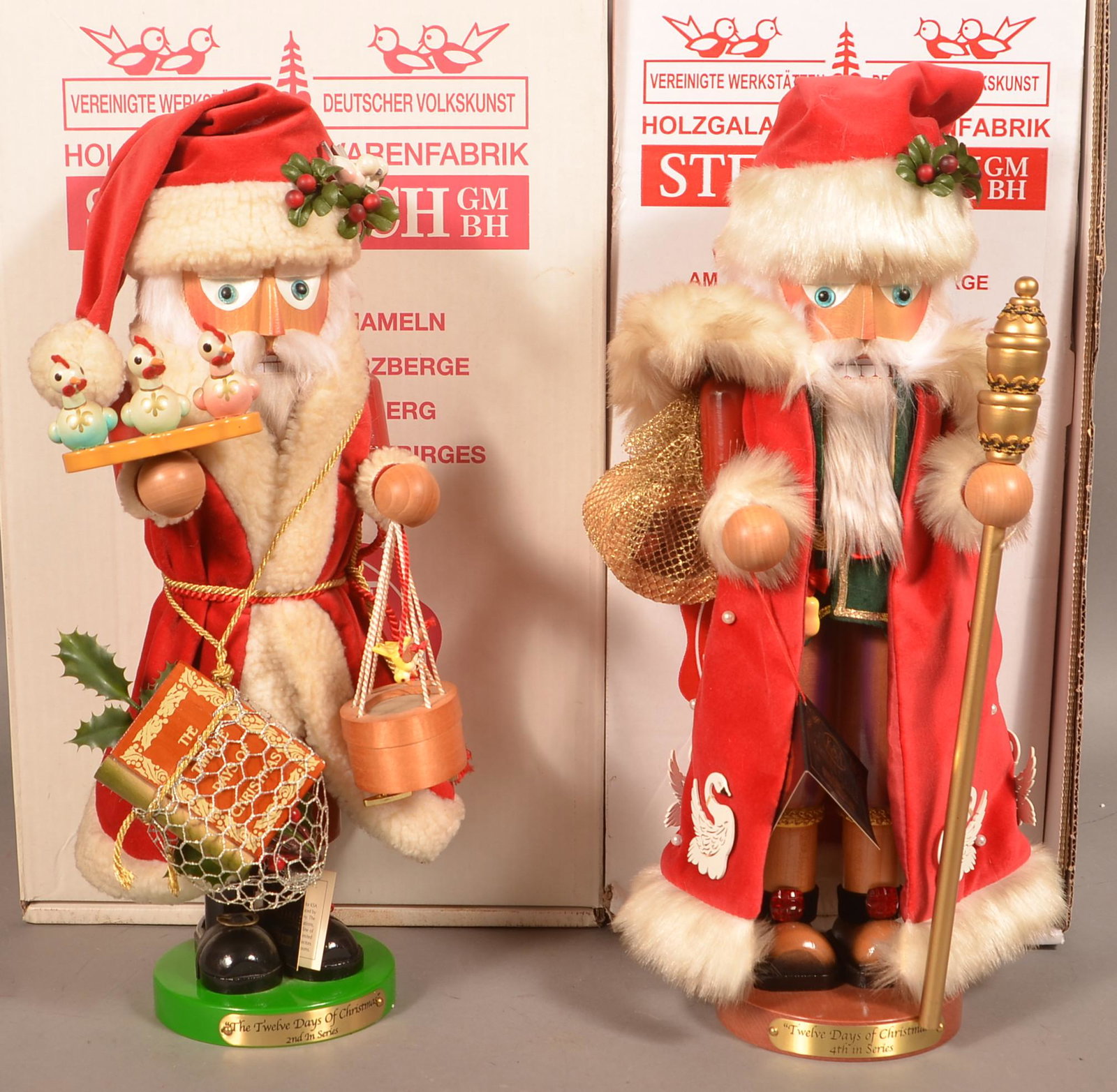 Two Steinbach Father Christmas Nutcrackers. (1 of 2)