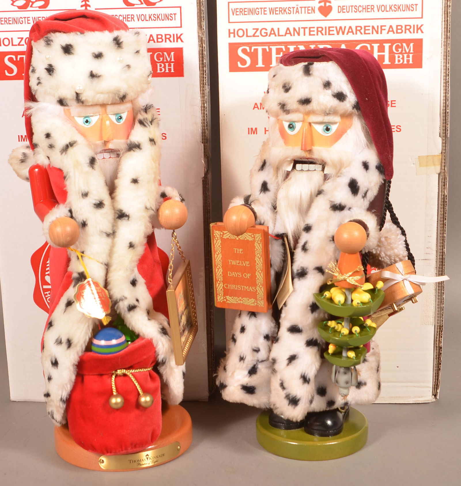 Two Steinbach Father Christmas Nutcrackers. (1 of 2)