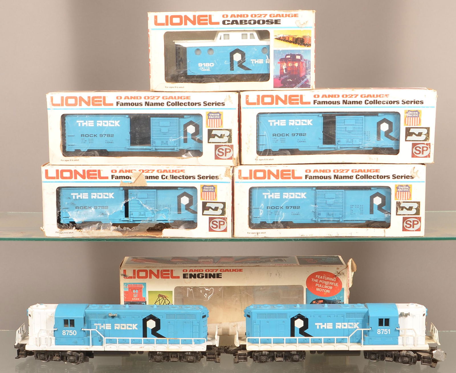 Lionel The Rock 027 Gauge Seven Piece Freight Train (1 of 2)