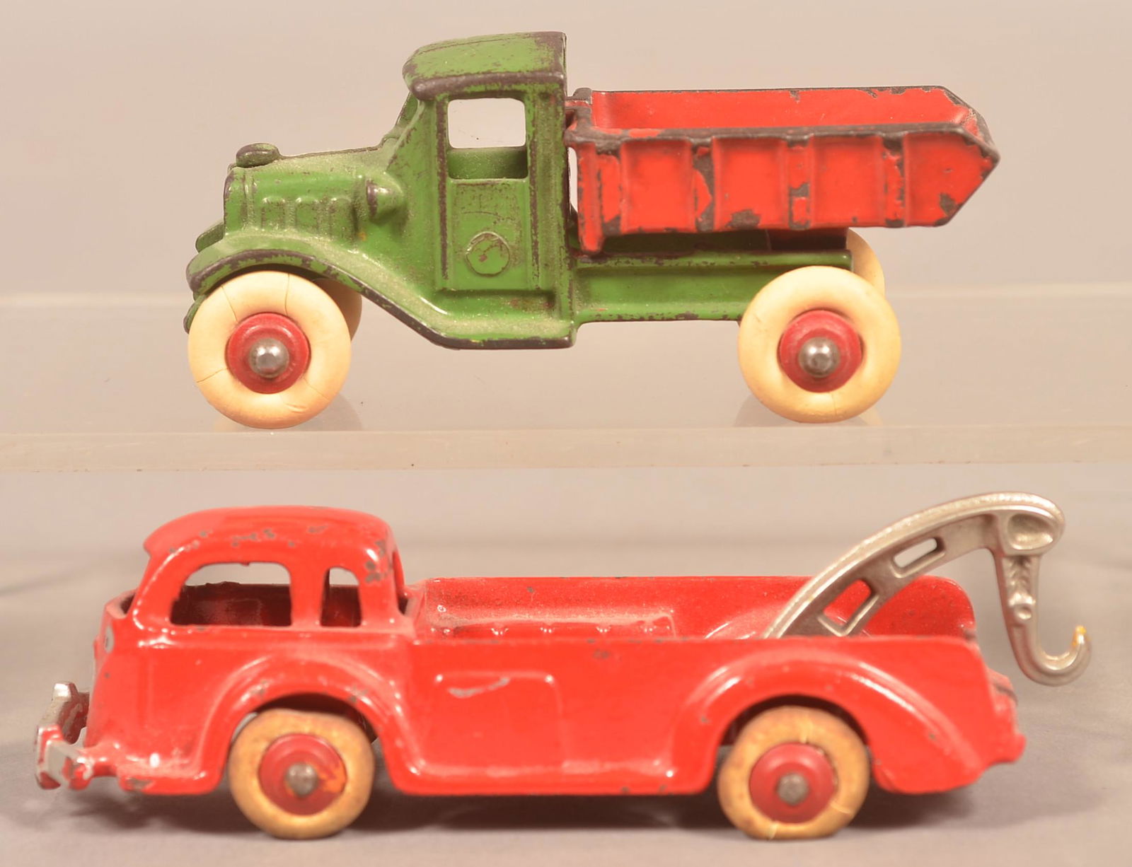 Two Small Hubley Cast Iron Vehicles. (1 of 3)