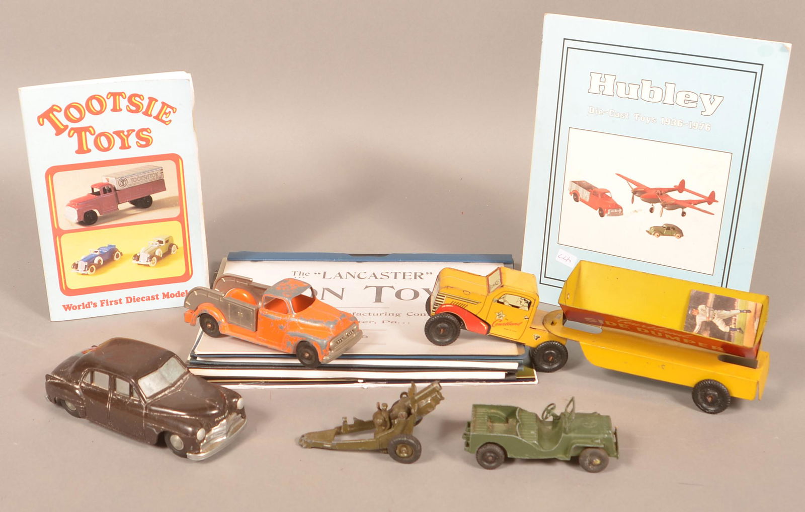 Lot of Vintage Toy Vehicles and Manuals. (1 of 1)