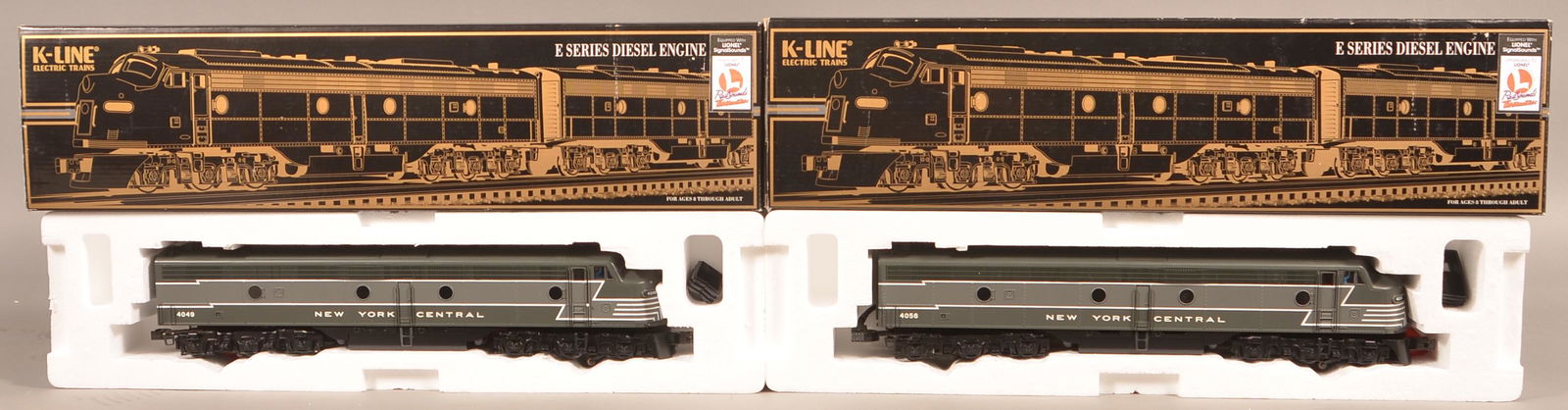 K-Line O-Gauge 4049 and 4056 E Series Diesel Engines. (1 of 2)