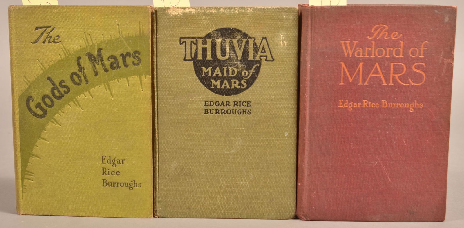 Edgar Rice Burroughs 3 vols Incl Thuvia of Mars (1 of 2)