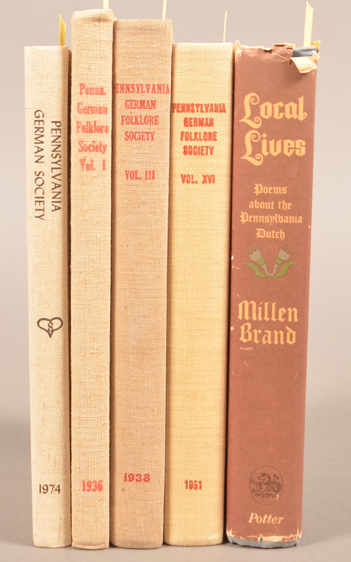 5 Volumes Penna German Reference (1 of 1)