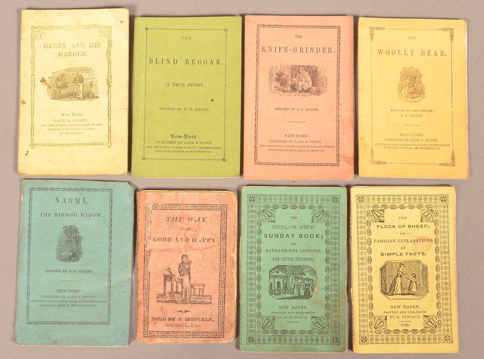 8 Chapbooks 1st Half 19th century (1 of 1)